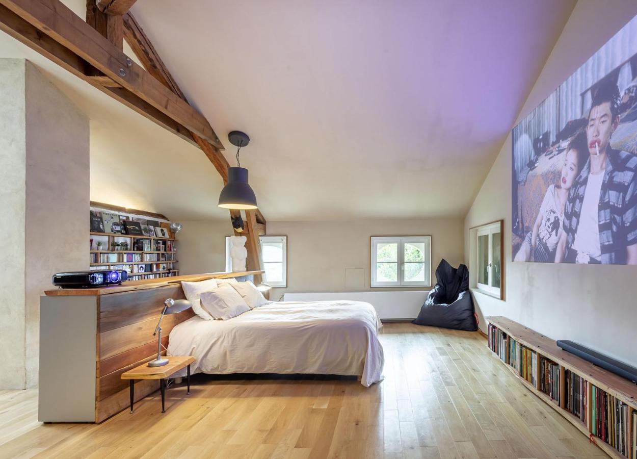 Bed and Breakfast Ancienne Fabrique De Soie A La Galiciere Chatte Экстерьер фото